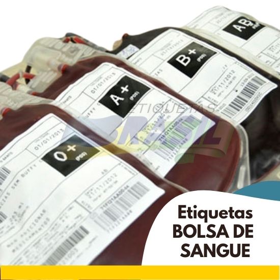 Etiqueta Bolsa de Sangue