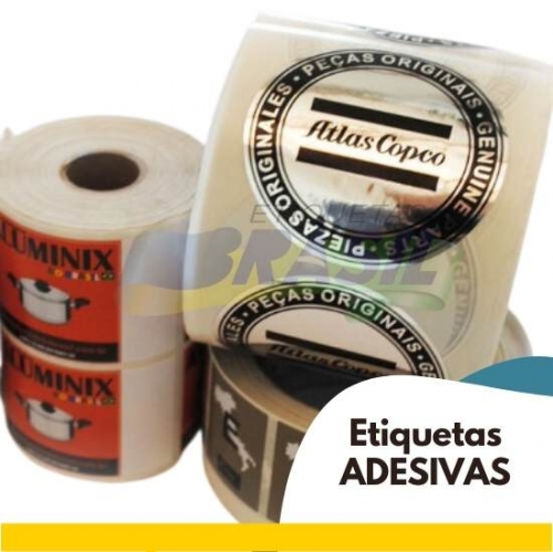 etiquetas adesivas