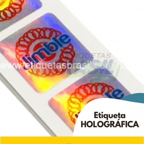 etiqueta holografica