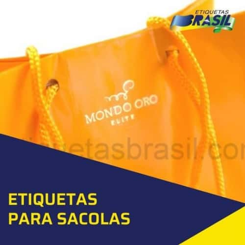 etiquetas de sacolas