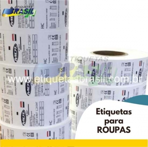 etiquetas para roupa