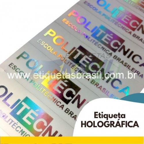 selos holograficos