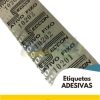 etiquetas adesivas